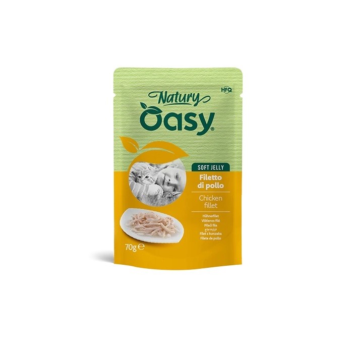 Oasy Natury Filetto di Pollo 70 g | Zoopluto