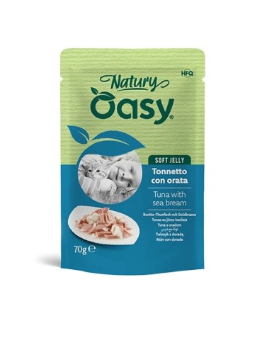 Oasy Natury Tonnetto con Orata 70 g | Zoopluto