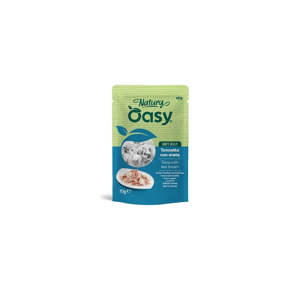 Oasy Natury Tonnetto con Orata 70 g | Zoopluto