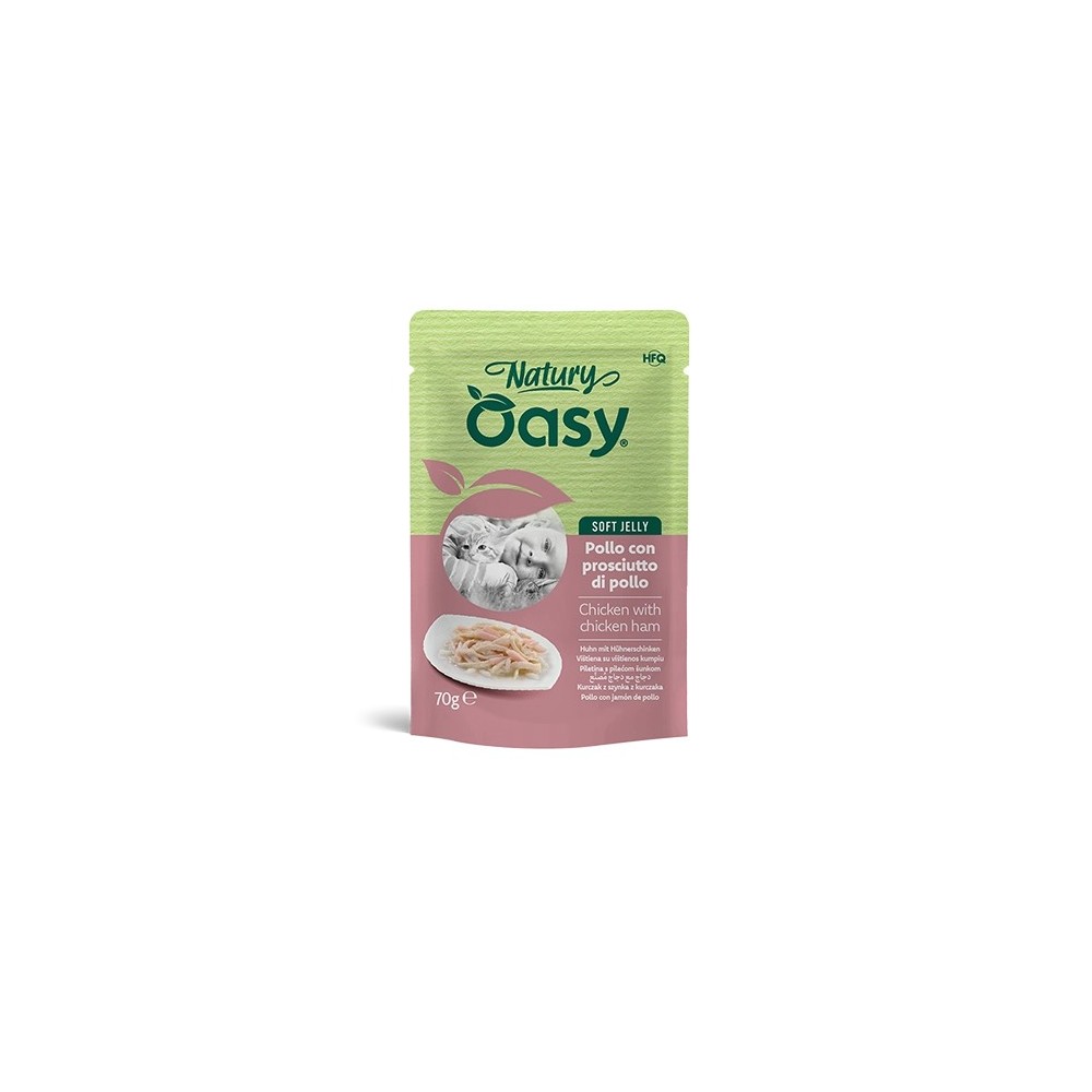 Oasy Natury Pollo con Prosciutto 70 g | Zoopluto