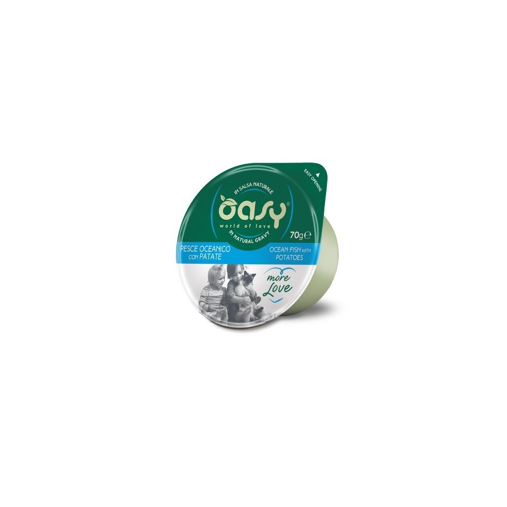 Oasy More Love Pesce e Patate 70 g | Zoopluto