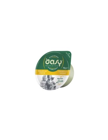 Oasy More Love Pollo con Zucca 70 g | Zoopluto