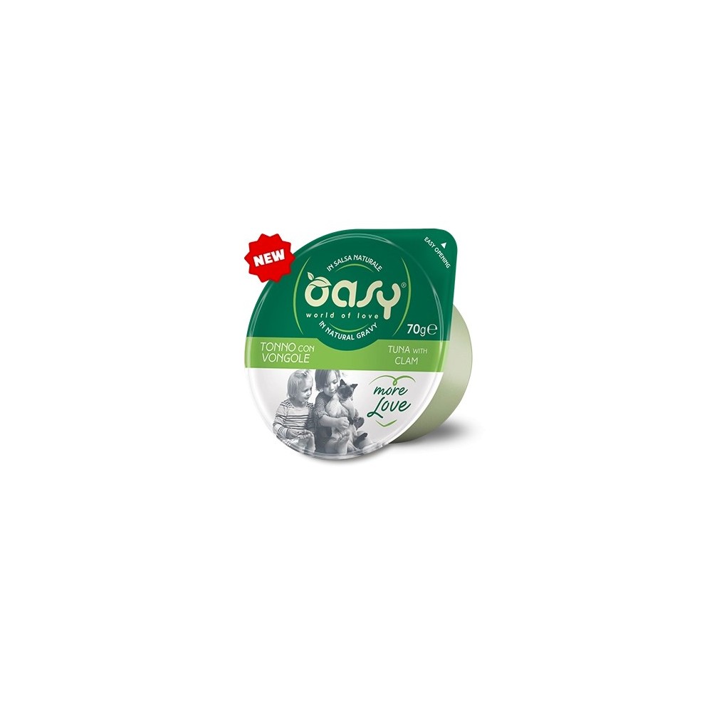 Oasy More Love Tonno con Vongole 70 g | Zoopluto