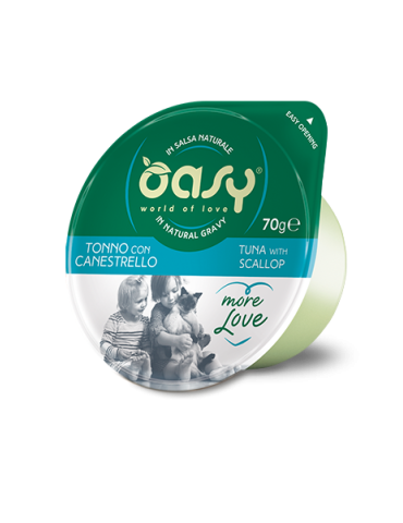 Oasy More Love Tonno Canestrello 70 g | Zoopluto