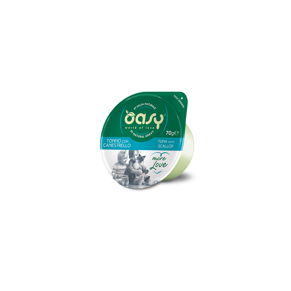Oasy More Love Tonno Canestrello 70 g | Zoopluto