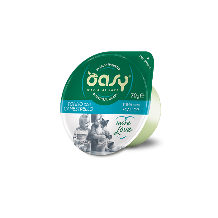 Oasy More Love Tonno Canestrello 70 g | Zoopluto