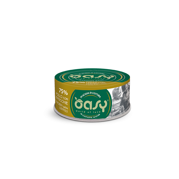 Oasy More Love Pollo Lenticchie 70 g | Zoopluto