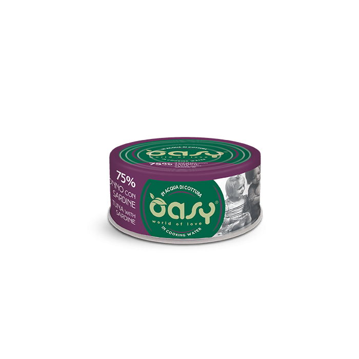 Oasy More Love Tonno Sardine 70 g | Zoopluto