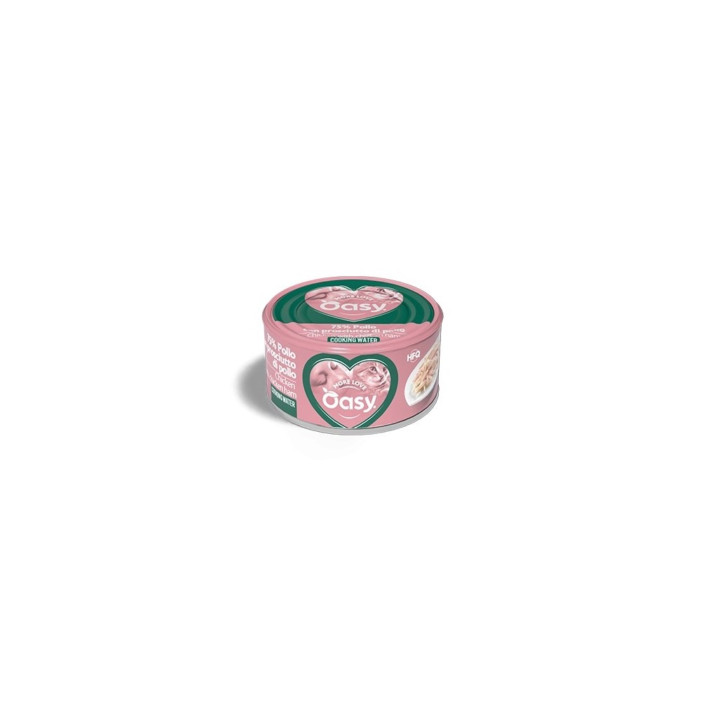 Oasy More Love Pollo Prosciutto 70 g | Zoopluto