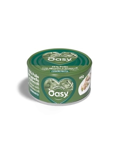 Oasy More Love Pollo Agnello Broccoli 70 g | Zoopluto