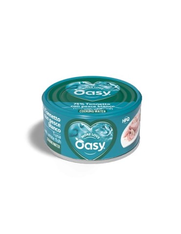 Oasy More Love Tonnetto Pesce Bianco 70 g | Zoopluto