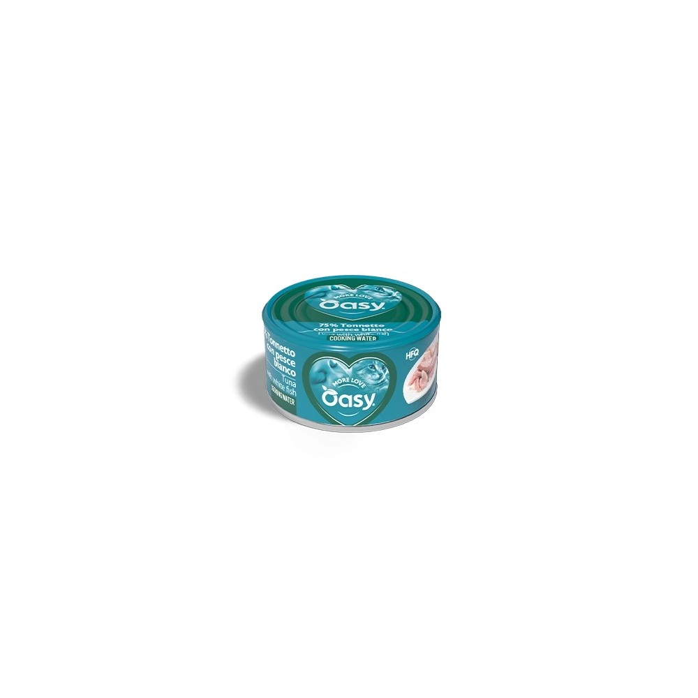 Oasy More Love Tonnetto Pesce Bianco 70 g | Zoopluto