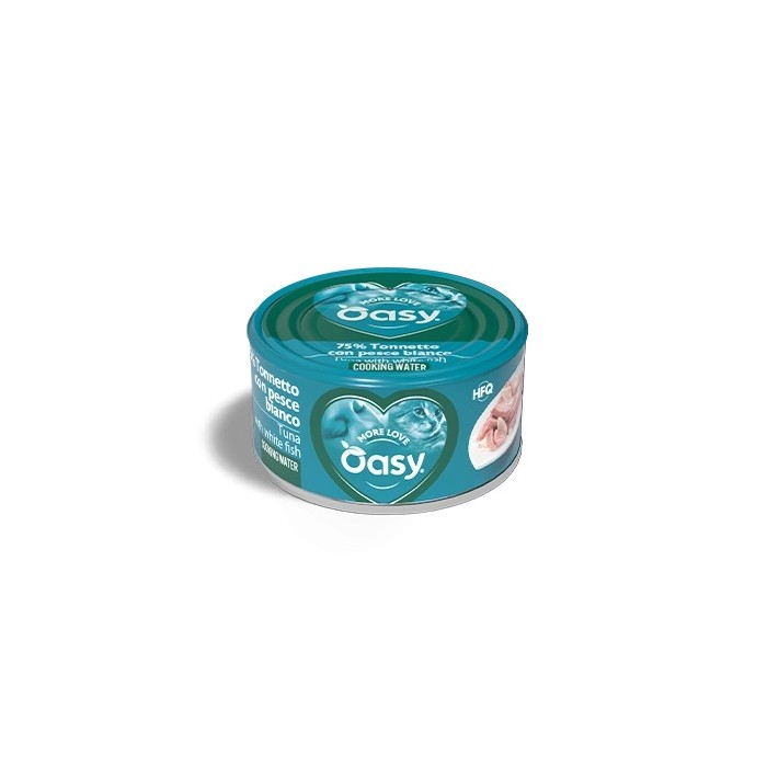 Oasy More Love Tonnetto Pesce Bianco 70 g | Zoopluto