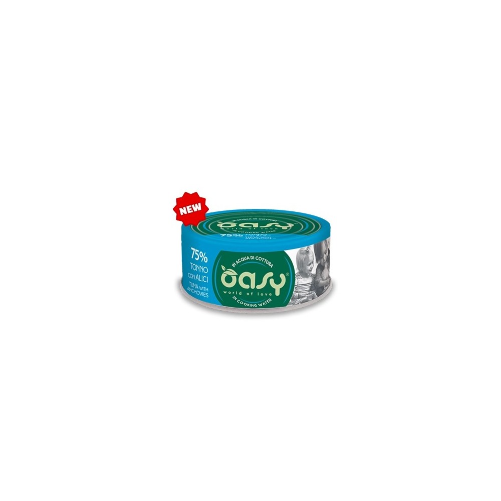 Oasy More Love Tonno con Alici 70 g | Zoopluto