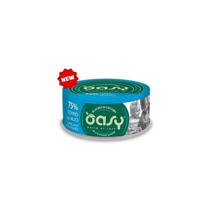 Oasy More Love Tonno con Alici 70 g | Zoopluto