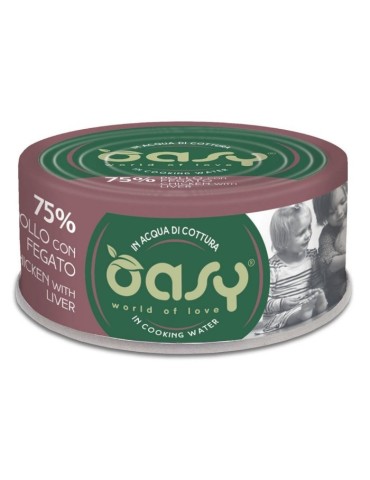 Oasy More Love Pollo con Fegato 70 g | Zoopluto