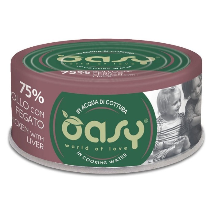 Oasy More Love Pollo con Fegato 70 g | Zoopluto