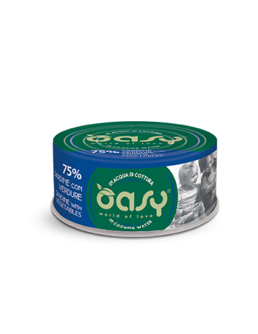 Oasy More Love Sardine Verdure 70 g | Zoopluto