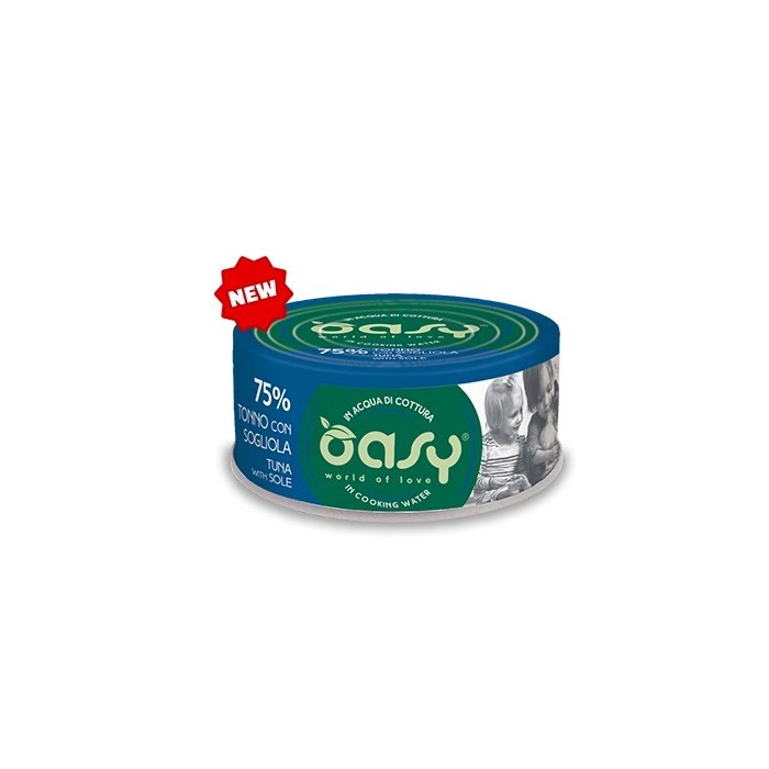 Oasy More Love Tonno Sogliola 70 g | Zoopluto