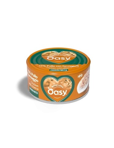 Oasy More Love Pollo Formaggio 70 g | Zoopluto