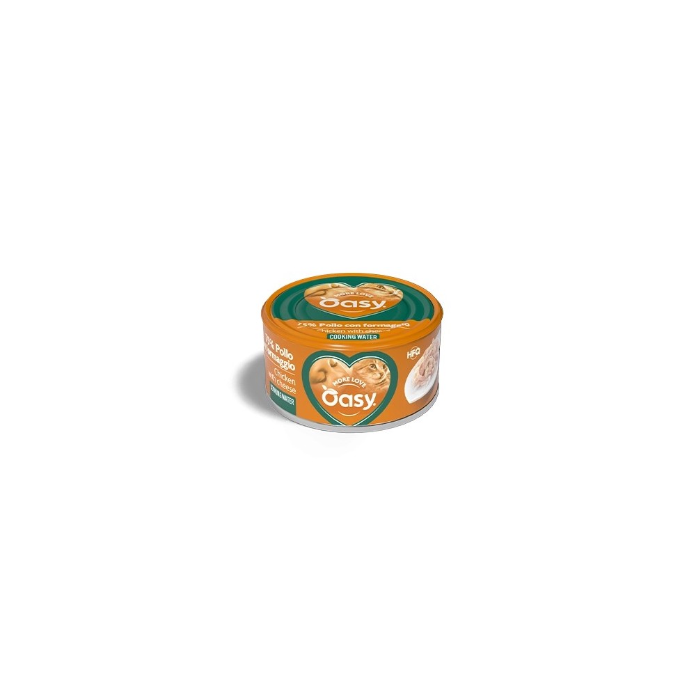 Oasy More Love Pollo Formaggio 70 g | Zoopluto