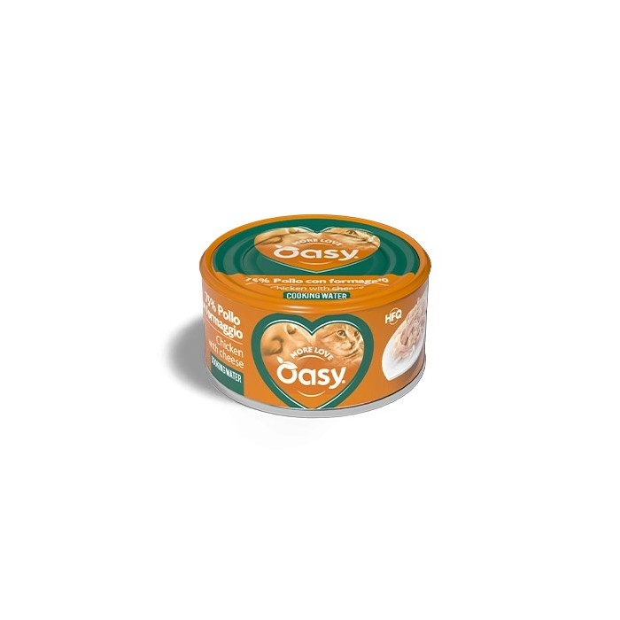 Oasy More Love Pollo Formaggio 70 g | Zoopluto